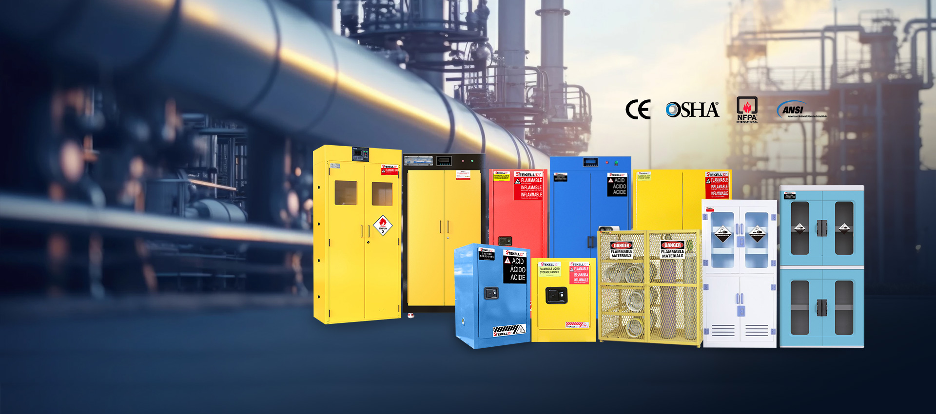 Nous concevons et fabriquons des produits industriels et de sécurité