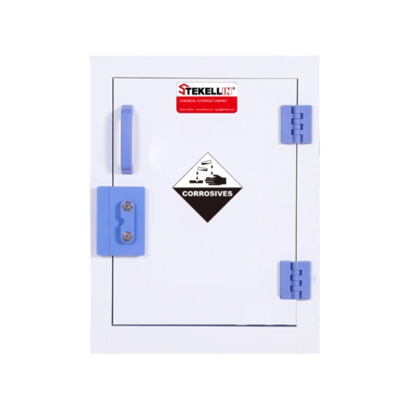 PP coffret de rangement corrosif fort, blanc, Type porte simple (4 Gal/15 L)