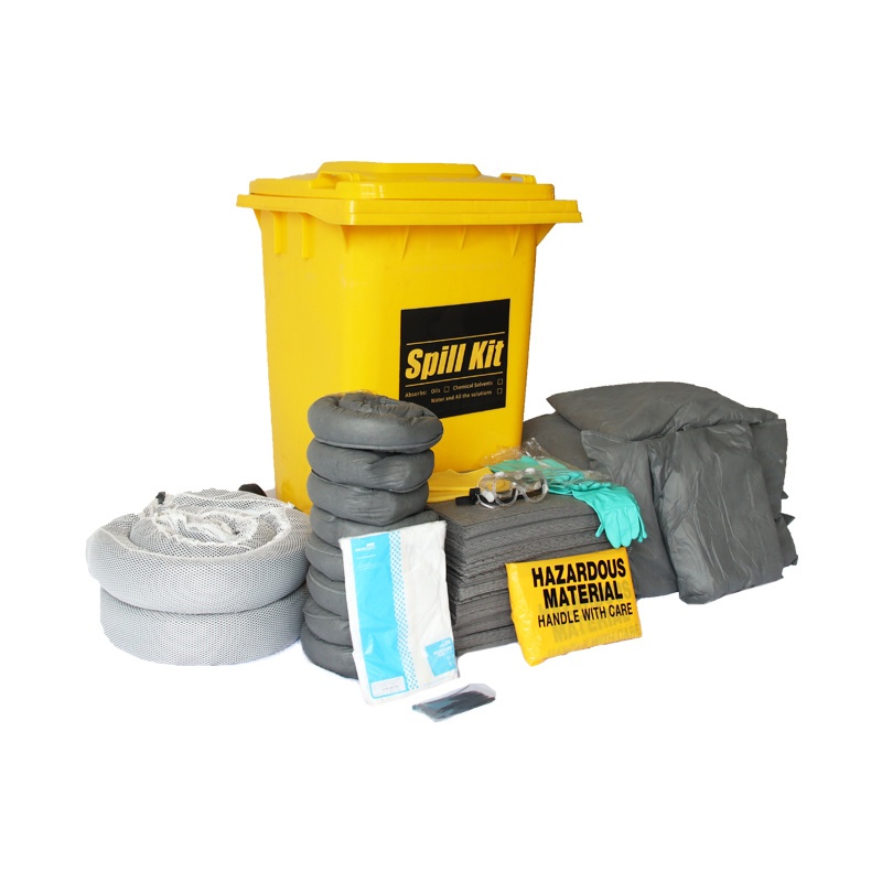 Kits absorbants universels, couleur grise, absorbance 30L/50L/120L