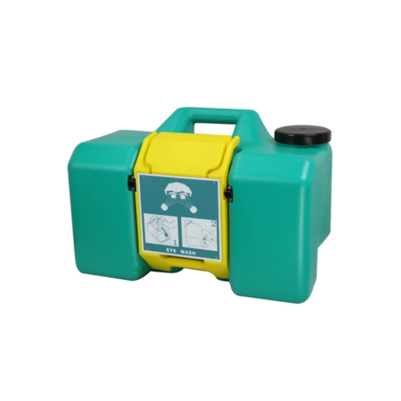 Eyewash Portable d’urgence, autonome 8G/30L, vert, avec/sans chariot Mobile