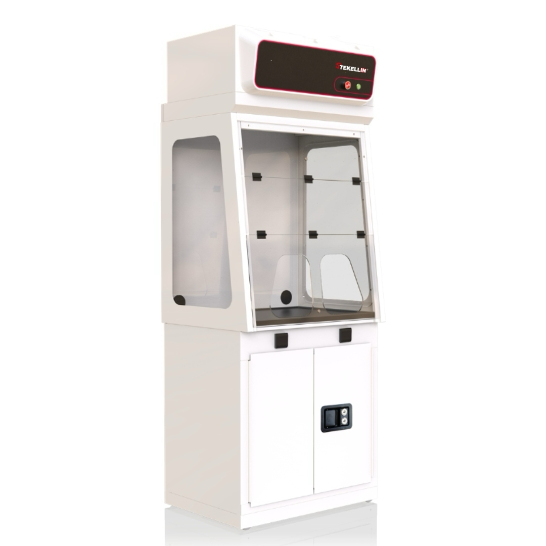 Hotte sans conduits en acier, avec sous armoire, largeur 880/1000/1275/1600mm, sans écran